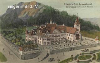 Oblasser`s Hotel Karawankenhof - Klagenfurt Land - alte historische Fotos Ansichten Bilder Aufnahmen Ansichtskarten 