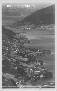 Annenheim und Sattendorf - Treffen am Ossiacher See - alte historische Fotos Ansichten Bilder Aufnahmen Ansichtskarten 