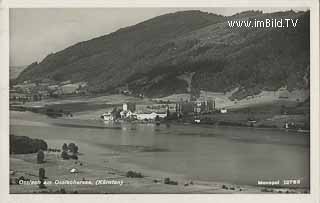 Lufbildaufnahme Ossiach - Feldkirchen - alte historische Fotos Ansichten Bilder Aufnahmen Ansichtskarten 