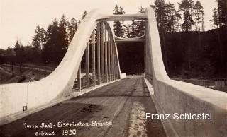 Maria Gail, fertig gestellte Bogenbrücke - alte historische Fotos Ansichten Bilder Aufnahmen Ansichtskarten 