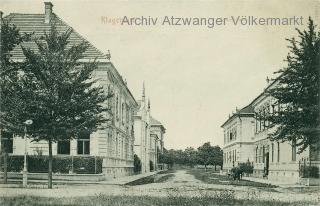 Klagenfurt Auergasse - Oesterreich - alte historische Fotos Ansichten Bilder Aufnahmen Ansichtskarten 