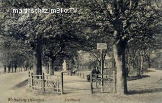 Wolfsberg Stadtpark - Europa - alte historische Fotos Ansichten Bilder Aufnahmen Ansichtskarten 