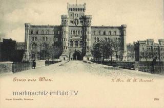 Wien, K.K. Arsenal - Oesterreich - alte historische Fotos Ansichten Bilder Aufnahmen Ansichtskarten 