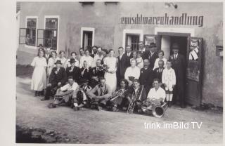 Bogenfeld, Gasthaus Gemischtwarenhandlung Trink - Bogenfeld - alte historische Fotos Ansichten Bilder Aufnahmen Ansichtskarten 