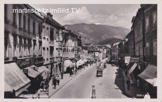 Villach Hauptplatz - alte historische Fotos Ansichten Bilder Aufnahmen Ansichtskarten 