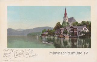 Maria Wörth - Oesterreich - alte historische Fotos Ansichten Bilder Aufnahmen Ansichtskarten 