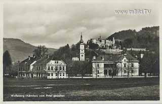 Wolfsberg - Vom Priel gesehen - Oesterreich - alte historische Fotos Ansichten Bilder Aufnahmen Ansichtskarten 