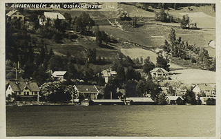 Annenheim am Ossiachersee - alte historische Fotos Ansichten Bilder Aufnahmen Ansichtskarten 