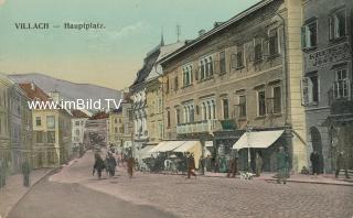 Hauptplatz Villach - Europa - alte historische Fotos Ansichten Bilder Aufnahmen Ansichtskarten 