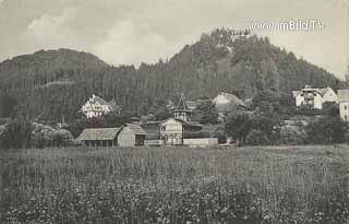 St. Andrä mit Ruine Landskron - St. Andrä - alte historische Fotos Ansichten Bilder Aufnahmen Ansichtskarten 