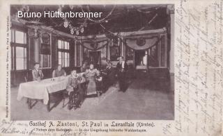 St. Paul im Lavanttal, Gasthof a. Zantoni - alte historische Fotos Ansichten Bilder Aufnahmen Ansichtskarten 