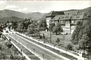 Ossiacher Zeile mit Krankenhaus - alte historische Fotos Ansichten Bilder Aufnahmen Ansichtskarten 