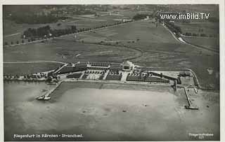 Strandbad Klagenfurt - alte historische Fotos Ansichten Bilder Aufnahmen Ansichtskarten 