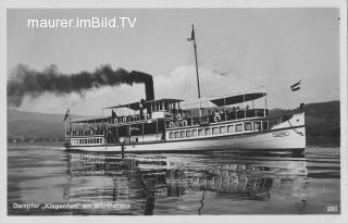 Dampfer Klagenfurt - alte historische Fotos Ansichten Bilder Aufnahmen Ansichtskarten 