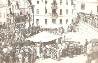 Hauptplatz - Hermagor - alte historische Fotos Ansichten Bilder Aufnahmen Ansichtskarten 