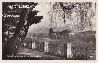Villach, Draubrücke - Villach(Stadt) - alte historische Fotos Ansichten Bilder Aufnahmen Ansichtskarten 