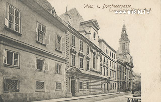 Dorotheergasse - Europa - alte historische Fotos Ansichten Bilder Aufnahmen Ansichtskarten 