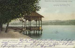 Pavillon des Hotel Ulbing - alte historische Fotos Ansichten Bilder Aufnahmen Ansichtskarten 