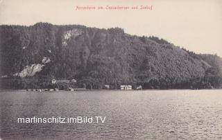 Villach St. Andrä, Grand Hotel und Seehof - Villach - alte historische Fotos Ansichten Bilder Aufnahmen Ansichtskarten 