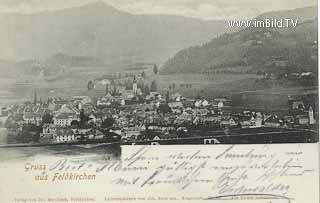 Feldkirchen - Kärnten - alte historische Fotos Ansichten Bilder Aufnahmen Ansichtskarten 