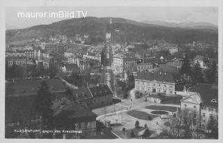 Blickrichtung Kreuzbergl - Klagenfurt(Stadt) - alte historische Fotos Ansichten Bilder Aufnahmen Ansichtskarten 