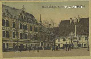 Hauptplatz in Feldkirchen - Feldkirchen - alte historische Fotos Ansichten Bilder Aufnahmen Ansichtskarten 