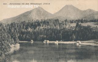 Aichwaldsee - Finkenstein am Faaker See - alte historische Fotos Ansichten Bilder Aufnahmen Ansichtskarten 