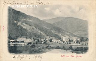 Feld am See - alte historische Fotos Ansichten Bilder Aufnahmen Ansichtskarten 