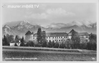 Schloss Wernberg - Villach Land - alte historische Fotos Ansichten Bilder Aufnahmen Ansichtskarten 