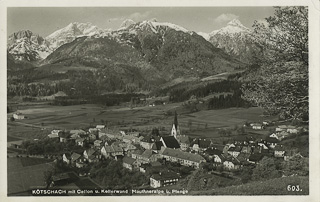 Kötschach - Kötschach-Mauthen - alte historische Fotos Ansichten Bilder Aufnahmen Ansichtskarten 