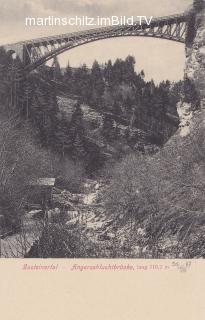 Gasteinertal, Angerschluchtbrücke - Salzburg - alte historische Fotos Ansichten Bilder Aufnahmen Ansichtskarten 