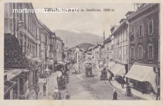 Villach, Hauptplatz - Villach - alte historische Fotos Ansichten Bilder Aufnahmen Ansichtskarten 