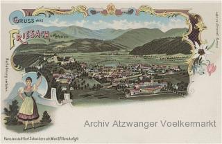 Friesach - Kärnten - alte historische Fotos Ansichten Bilder Aufnahmen Ansichtskarten 