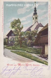 Maria Wörth - alte historische Fotos Ansichten Bilder Aufnahmen Ansichtskarten 