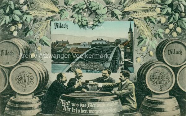 1907 - Villach Draubrücke