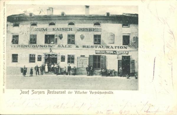um 1901 - Der Gasthof