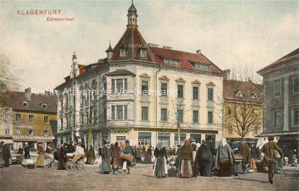 1906 - Klagenfurt, Edlmannhaus 