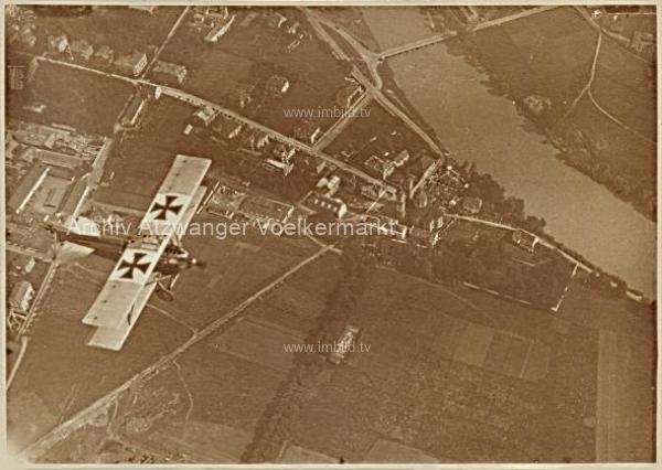 1914 - Villach, Militärisches Flugbild 