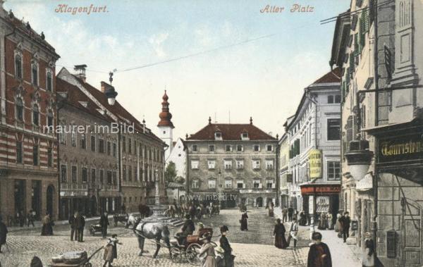 1908 - Klagenfurt - Alter Platz 