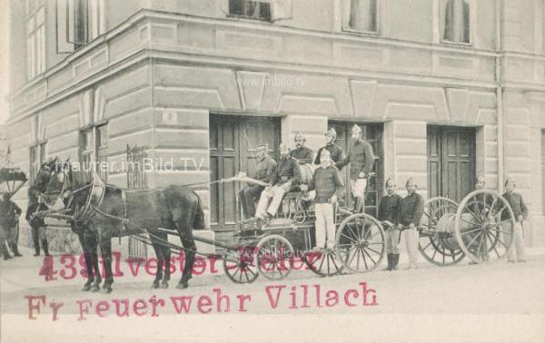 um 1905 - Villacher Feuerwehr