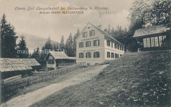 1914 - Naturheilbad Plessnitzer in Obergottesfeld