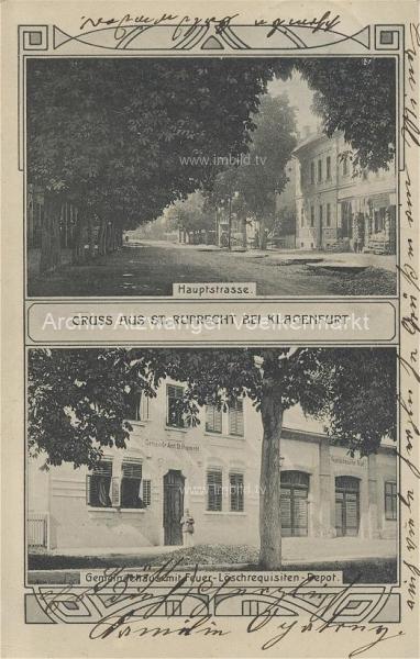 1910 - Feuerwehr St. Ruprecht bei Klagenfurt