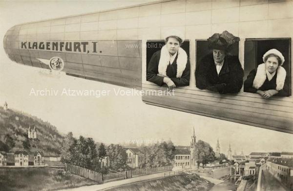 1908 - Klagenfurt,  Zeppelin