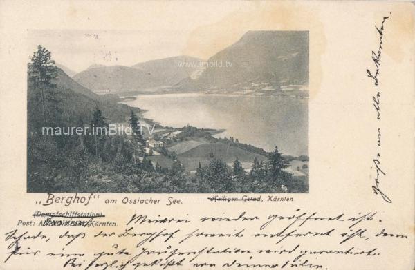 1919 - Berghof am Ossiachersee