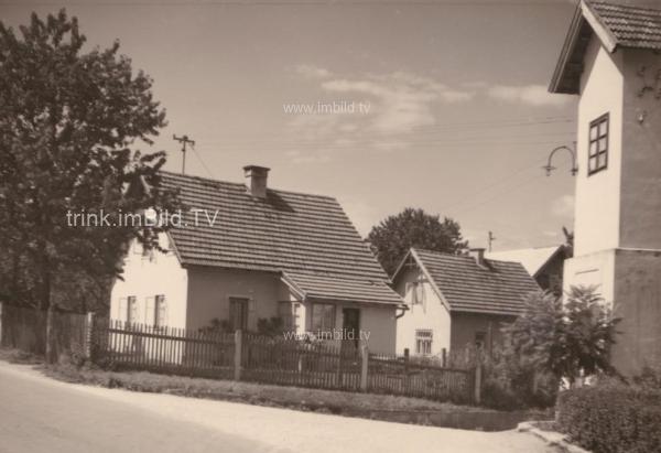 um 1935 - Häuser Trink, Schwarz, Drumel und Kelag Trafo