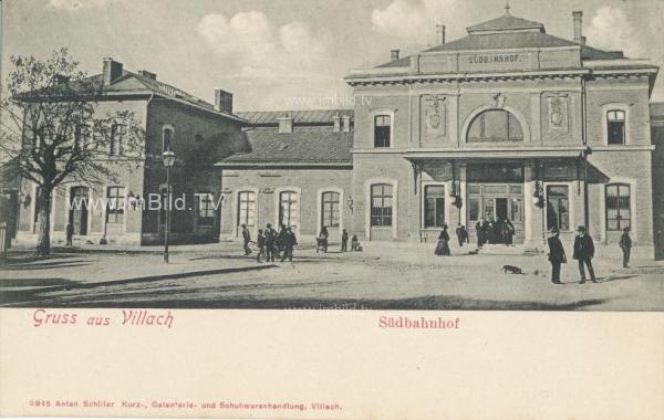 um 1905 - Südbahnhof - Hauptbahnhof