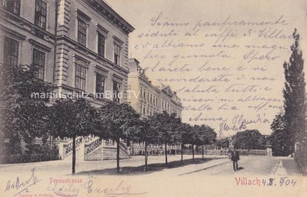 1904 - Villach, K.k. Gymnasium Peraustraße