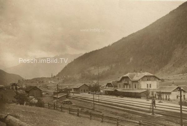1930 - Tauernbahn Südrampe, Bahnhof Mallnitz