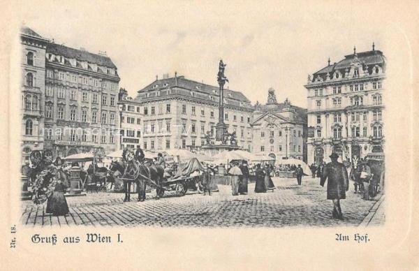 um 1900 - Wien, Am Hof