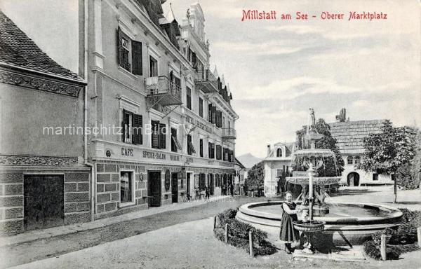 1903 - Millstatt, Oberer Marktplatz
